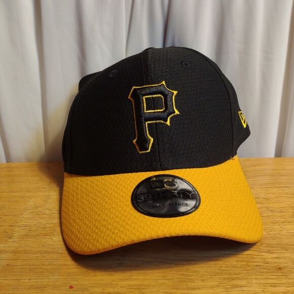 New Era 39Thirty Pittsburgh Pirates Spring Training L/XL Stretchfit Hat - New - Picture 1 of 9